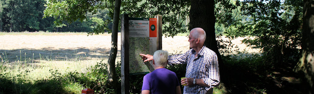 Fietsen en wandelen